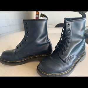 Dark navy blue Dr. Marten’s